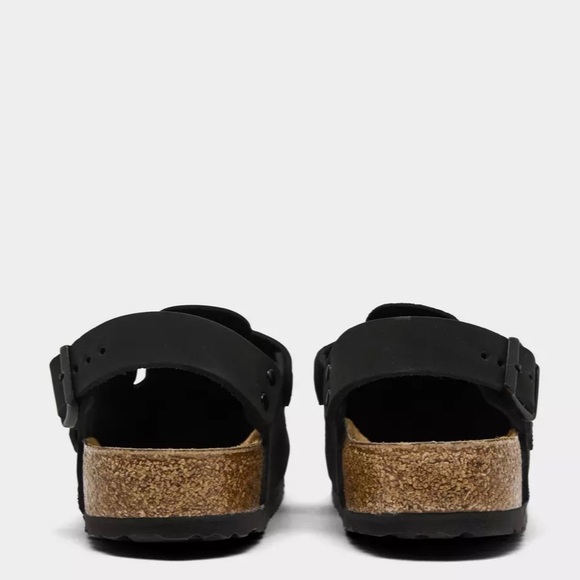 Birkenstock Black Suede Tokio - size 43